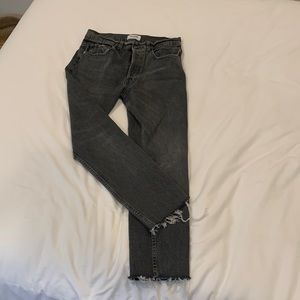 Grey jeans
